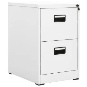 Armario archivador de acero blanco 46x62x72,5 cm by , Filing cabinets - Ref: Foro24-336270, Price: 147,60 €, Discount: %