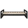 Cama para perros madera maciza de pino negro 105,5x75,5x28 cm de , Camas para perros - Ref: Foro24-821491, Precio: 72,16 €, D...
