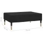 Reposapiés de terciopelo negro 78x56x32 cm de , Otomanas - Ref: Foro24-337704, Precio: 87,93 €, Descuento: %