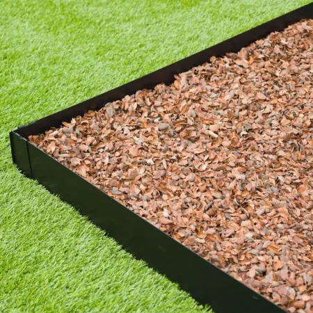 Nature Borduras de jardín 3 uds acero negro 91,4x10,2 cm von , Garteneinfassung und Einfassung - Ref: Foro24-446394, Preis: 3...