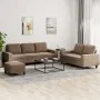 Juego de sofás 3 piezas tela marrón by , Sofas - Ref: Foro24-3201909, Price: 579,18 €, Discount: %