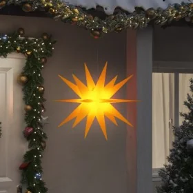 Lámpara de Navidad con LED plegable amarilla 100 cm de , Luces de Navidad - Ref: Foro24-356195, Precio: 73,93 €, Descuento: %