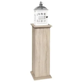 FMD Mesita decorativa con puerta color roble 88,5 cm de , Mesas auxiliares - Ref: Foro24-428724, Precio: 96,47 €, Descuento: %