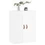 Armario de pared madera ingeniería blanco brillo 69,5x34x90 cm de , Aparadores - Ref: Foro24-830358, Precio: 75,81 €, Descuen...