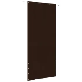 Toldo pantalla para balcón tela oxford marrón 120x240 cm de , Sombrillas - Ref: Foro24-148560, Precio: 30,47 €, Descuento: %