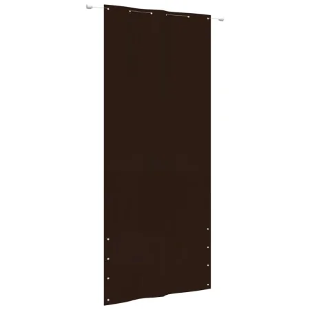 Toldo pantalla para balcón tela oxford marrón 120x240 cm de , Sombrillas - Ref: Foro24-148560, Precio: 30,47 €, Descuento: %