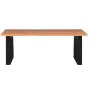 vidaXl Mesa de centro madera maciza de acacia 110x60x40 cm de , Mesas de centro - Ref: Foro24-244996, Precio: 170,72 €, Descu...