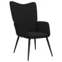 Sillón de relax de tela negro by , Armchairs - Ref: Foro24-327947, Price: 113,92 €, Discount: %