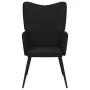 Sillón de relax de tela negro by , Armchairs - Ref: Foro24-327947, Price: 113,92 €, Discount: %
