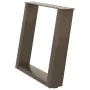 Patas para mesa de centro en forma de U 2 uds antracita acero by , Table legs - Ref: Foro24-4012767, Price: 65,40 €, Discount: %