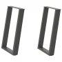 Patas para mesa comedor forma U 2uds antracita 60x(72-73) cm de , Patas para mesas - Ref: Foro24-4012790, Precio: 86,47 €, De...