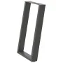 Patas para mesa comedor forma U 2uds antracita 60x(72-73) cm de , Patas para mesas - Ref: Foro24-4012790, Precio: 86,47 €, De...