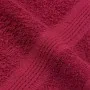 Toallas 4 uds 100% algodón burdeos 100x200 cm 600 gsm de , Toallas - Ref: Foro24-136747, Precio: 59,12 €, Descuento: %