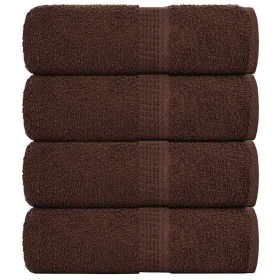 Toallas de jabón 4 uds marrón 30x30 cm 360 gsm 100% algodón de , Toallas - Ref: Foro24-136753, Precio: 15,74 €, Descuento: %