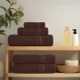 Toallas de baño 10 uds marrón 100x150 cm 360 gsm 100% algodón de , Toallas - Ref: Foro24-136766, Precio: 100,36 €, Descuento: %