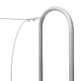 Leñero acero galvanizado 300x25x150 cm de , Bolsas y soportes de leña - Ref: Foro24-4100707, Precio: 42,73 €, Descuento: %