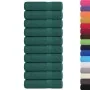 Toallas de baño 10 uds verde 100x150 cm 360 gsm 100% algodón de , Toallas - Ref: Foro24-136862, Precio: 100,36 €, Descuento: %