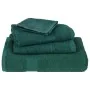 Toallas de baño 10 uds verde 100x150 cm 360 gsm 100% algodón de , Toallas - Ref: Foro24-136862, Precio: 100,36 €, Descuento: %