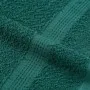 Toallas de ducha 2 uds 100% algodón verde 70x140 cm 360 gsm de , Toallas - Ref: Foro24-136857, Precio: 26,91 €, Descuento: %