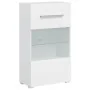 Muebles para TV 5 piezas con iluminación LED blanco mate de , Muebles TV - Ref: Foro24-3324229, Precio: 478,28 €, Descuento: %