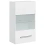 Muebles para TV 5 piezas con iluminación LED blanco mate de , Muebles TV - Ref: Foro24-3324229, Precio: 478,28 €, Descuento: %