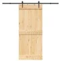 Puerta corredera con herrajes madera maciza de pino 90x210 cm von , Türen - Ref: Foro24-3332697, Preis: 211,75 €, Rabatt: %