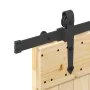 Puerta corredera con herrajes madera maciza de pino 70x210 cm de , Puertas - Ref: Foro24-3332784, Precio: 171,24 €, Descuento: %