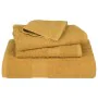 Toallas de sauna 10 uds 100% algodón oro 80x200 cm 360 gsm de , Toallas - Ref: Foro24-136817, Precio: 105,29 €, Descuento: %