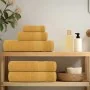 Toallas de visita 2 uds oro 30x50 cm 360 gsm 100% algodón de , Toallas - Ref: Foro24-136803, Precio: 14,71 €, Descuento: %