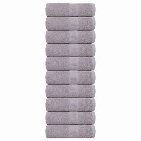 Toallas invitados 10 uds 100% algodón gris 30x50 cm 360 gsm de , Toallas - Ref: Foro24-136829, Precio: 28,16 €, Descuento: %