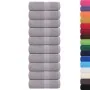 Toallas invitados 10 uds 100% algodón gris 30x50 cm 360 gsm de , Toallas - Ref: Foro24-136829, Precio: 28,16 €, Descuento: %