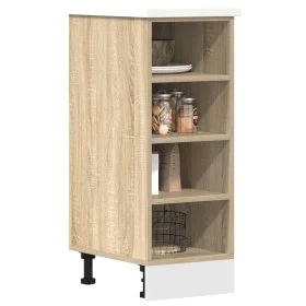 Armario inferior de fregadero madera ingeniería 30x44,5x81,5 cm de , Armarios de cocina - Ref: Foro24-854195, Precio: 55,10 €...