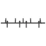 Kit de herrajes para puertas correderas acero negro 183 cm by , Door items - Ref: Foro24-3295721, Price: 115,68 €, Discount: %