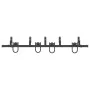 Kit de herrajes para puertas correderas acero negro 183 cm by , Door items - Ref: Foro24-3295737, Price: 100,26 €, Discount: %