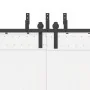 Kit de herrajes para puertas correderas acero negro 400 cm von , Türartikel - Ref: Foro24-3295742, Preis: 251,91 €, Rabatt: %