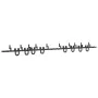 Kit de herrajes para puertas correderas acero negro 400 cm by , Door items - Ref: Foro24-3295754, Price: 239,24 €, Discount: %