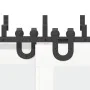Kit de herrajes para puertas correderas acero negro 400 cm by , Door items - Ref: Foro24-3295754, Price: 239,24 €, Discount: %