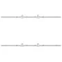Kit de herrajes para puerta corredera 183 cm acero plateado von , Türartikel - Ref: Foro24-3295763, Preis: 182,33 €, Rabatt: %