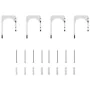 Kit de herrajes para puerta corredera 183 cm acero plateado by , Door items - Ref: Foro24-3295761, Price: 269,48 €, Discount: %