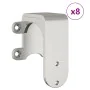 Kit de herrajes para puerta corredera 400 cm acero plateado by , Door items - Ref: Foro24-3295768, Price: 438,23 €, Discount: %