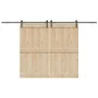 Kit de herrajes para puertas correderas acero negro 366 cm by , Door items - Ref: Foro24-3295777, Price: 100,88 €, Discount: %