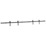 Kit de herrajes para puertas correderas acero negro 305 cm by , Door items - Ref: Foro24-3295775, Price: 130,41 €, Discount: %