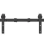 Kit de herrajes para puertas correderas acero negro 305 cm by , Door items - Ref: Foro24-3295775, Price: 130,41 €, Discount: %