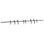 Kit de herrajes para puertas correderas acero negro 400 cm by , Door items - Ref: Foro24-3295796, Price: 183,98 €, Discount: %