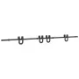 Kit de herrajes para puertas correderas acero negro 366 cm by , Door items - Ref: Foro24-3295789, Price: 100,55 €, Discount: %