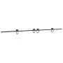 Kit de herrajes para puertas correderas acero negro 400 cm by , Door items - Ref: Foro24-3295794, Price: 85,76 €, Discount: %