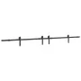 Kit de herrajes para puertas correderas acero negro 427 cm by , Door items - Ref: Foro24-3295780, Price: 138,67 €, Discount: %