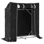 Leñero cubierta lluvia 100,5x40,5x110,5 cm acero galvanizado de , Bolsas y soportes de leña - Ref: Foro24-4104936, Precio: 60...