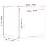 Cajón taburete madera de ingeniería madera vieja 40,5x40x40 cm de , Cajoneras - Ref: Foro24-857039, Precio: 50,66 €, Descuent...