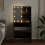 Juego de tocador con LED madera contrachapada madera vieja de , Tocadores para dormitorios - Ref: Foro24-3329183, Precio: 133...